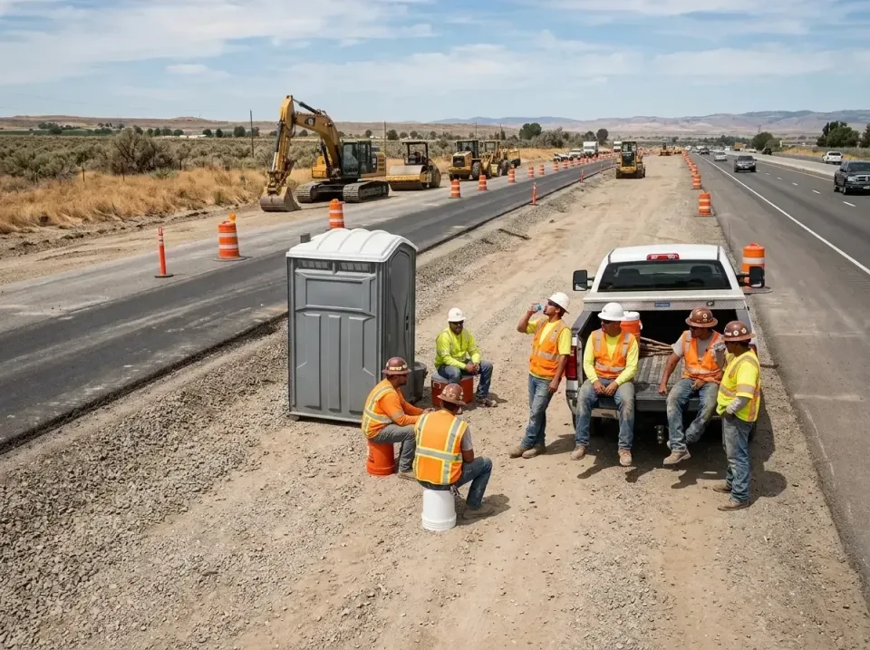 highway-road-construction-crew-007 — frequently asked questions, Porta Potty and Restroom Rentals in Wingate, NC